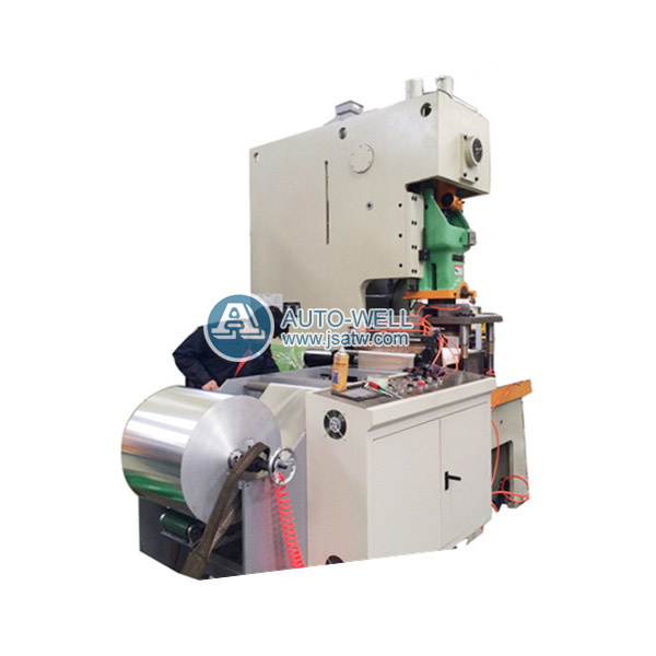 Aluminum foil container machine 02