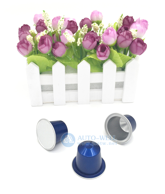 Aluminium foil coffee capsule