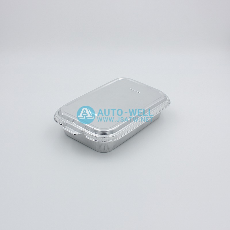 Airline foil container with lids 370ML